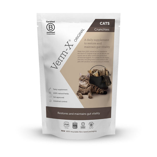 Verm X Original Crunchies For Cats - Ashurst Equestrian & Country