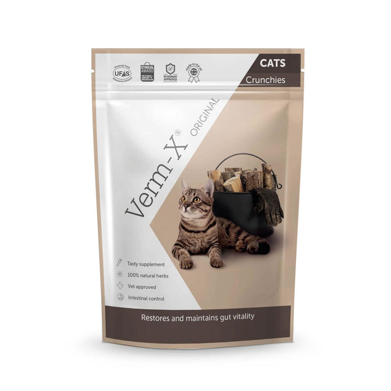 Load image into Gallery viewer, Verm X Original Crunchies For Cats - Ashurst Equestrian &amp; Country
