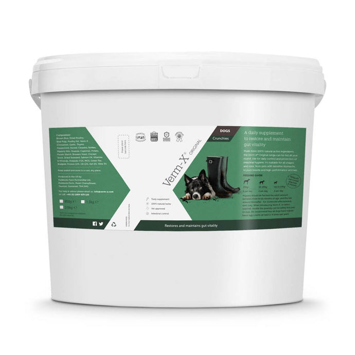 Verm X Original Crunchies For Dogs - Ashurst Equestrian & Country