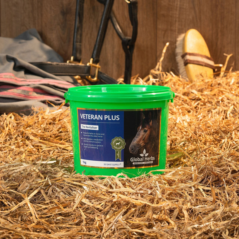 Load image into Gallery viewer, Veteran Plus 1kg - Global Herbs - Ashurst Equestrian &amp; Country
