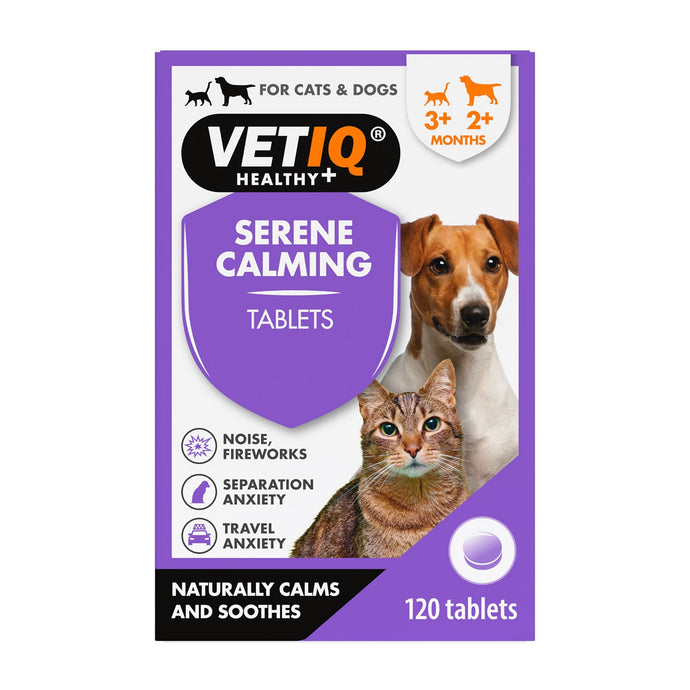 Vetiq Serene Calming Tablets For Cats & Dogs 1 20 Kg - Ashurst Equestrian & Country