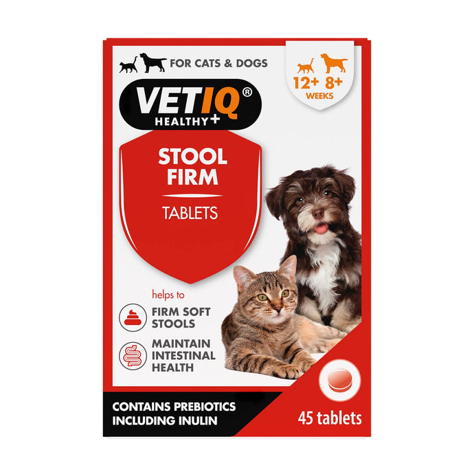 Vetiq Stool Firm Tablets For Dogs & Puppies - Ashurst Equestrian & Country