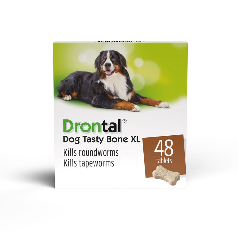 Load image into Gallery viewer, Vetoquinol Drontal Dog Tasty Bone Xl Tablets - Ashurst Equestrian &amp; Country
