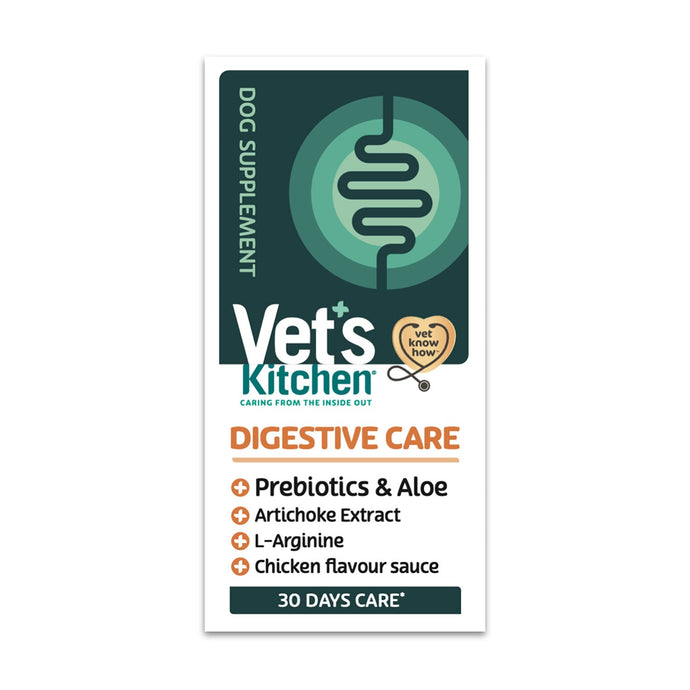 Vet's Kitchen Digestive Care Dog Supplement Prebiotics/Aloe - Ashurst Equestrian & Country