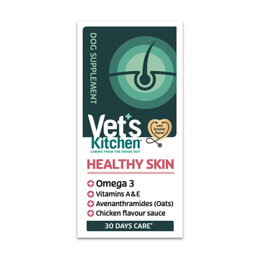 Vet's Kitchen Healthy Skin Omega 3 & Oats - Ashurst Equestrian & Country