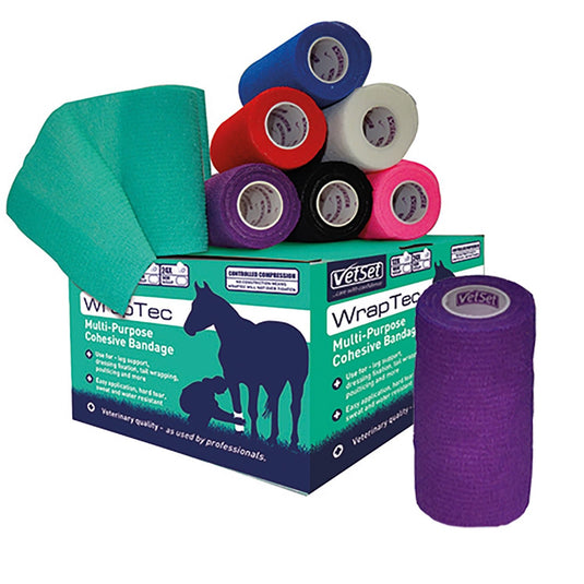 Vetset Wraptec Cohesive Bandage - Ashurst Equestrian & Country