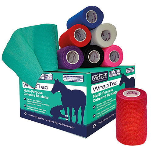 Vetset Wraptec Cohesive Bandage - Ashurst Equestrian & Country