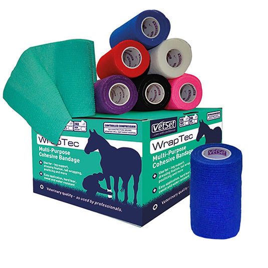 Vetset Wraptec Cohesive Bandage - Ashurst Equestrian & Country