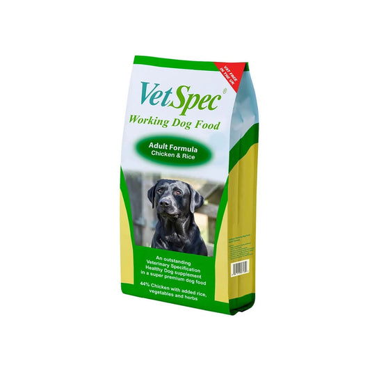 Vetspec Working Dog Adult Formula Chicken & Rice - Ashurst Equestrian & Country