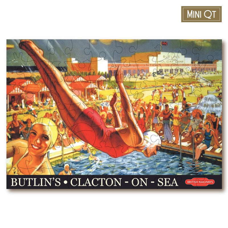 Load image into Gallery viewer, Vintage Poster - Butlins MINI QT - Ashurst Equestrian &amp; Country
