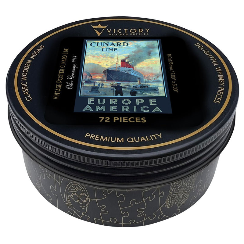 Load image into Gallery viewer, Vintage Poster - Cunard Line MINI QT - Ashurst Equestrian &amp; Country
