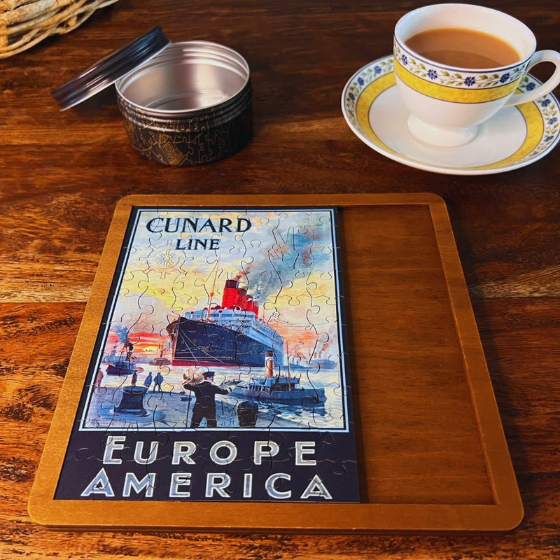 Load image into Gallery viewer, Vintage Poster - Cunard Line MINI QT - Ashurst Equestrian &amp; Country
