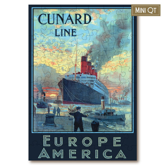 Vintage Poster - Cunard Line MINI QT - Ashurst Equestrian & Country
