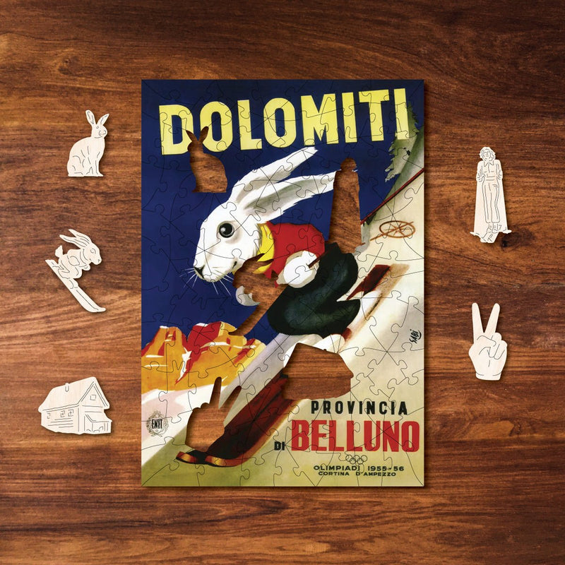 Load image into Gallery viewer, Vintage Poster - Dolomiti MINI QT - Ashurst Equestrian &amp; Country
