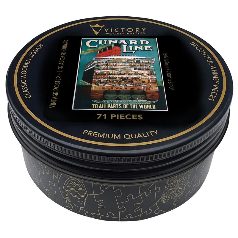 Load image into Gallery viewer, Vintage Poster - Life Aboard Cunard MINI QT - Ashurst Equestrian &amp; Country
