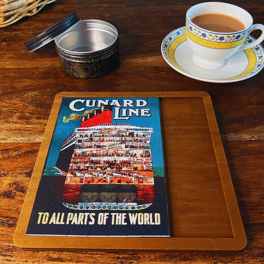 Vintage Poster - Life Aboard Cunard MINI QT - Ashurst Equestrian & Country