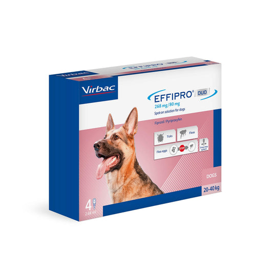 Virbac Effipro Duo Spot On For Dogs - Ashurst Equestrian & Country