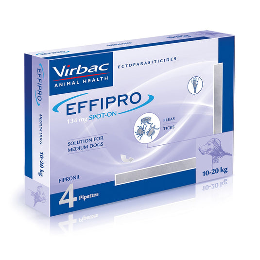 Virbac Effipro Spot On Solution For Medium Dogs 10 20 Kg - Ashurst Equestrian & Country