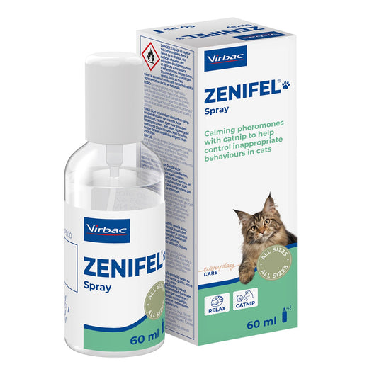Virbac Zenifel Calming Spray For Cats - Ashurst Equestrian & Country