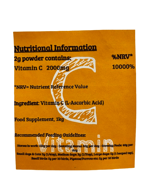 Load image into Gallery viewer, VITAMIN C Powder - 100% Pure Pharmaceutical Grade - Ashurst Equestrian &amp; Country
