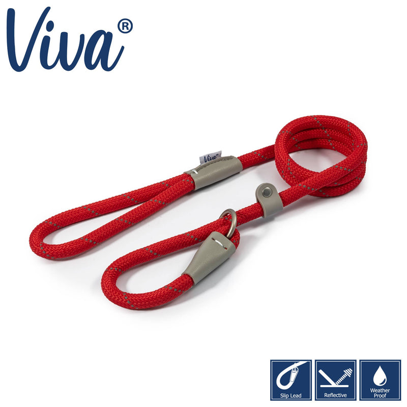 Load image into Gallery viewer, Viva Rope Slip Lead 120cm x 1cm - various colours - Ashurst Equestrian &amp; Country

