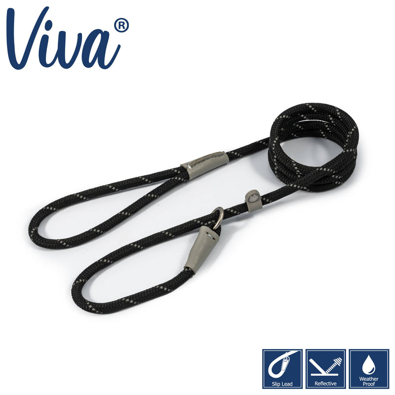 Load image into Gallery viewer, Viva Rope Slip Lead 120cm x 1cm - various colours - Ashurst Equestrian &amp; Country

