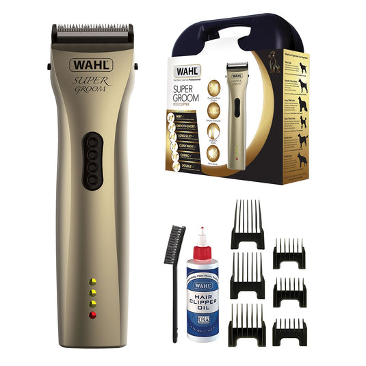 Wahl Super Groom Pet Cord/Cordless Clipper Kit - Ashurst Equestrian & Country