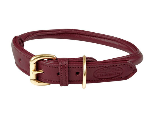Weatherbeeta Rolled Leather Dog Collar - Ashurst Equestrian & Country