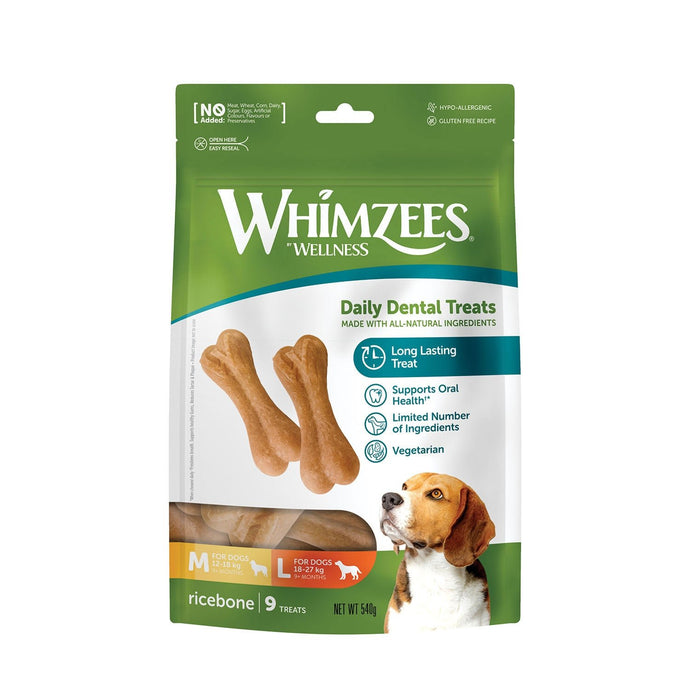 Whimzees Rice Bone Treat Pack - Ashurst Equestrian & Country