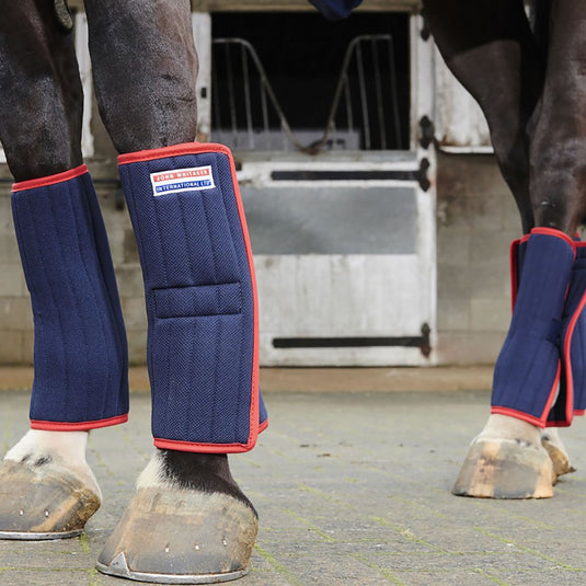 Whitaker 4 Lw Leg Wraps Navy - Ashurst Equestrian & Country