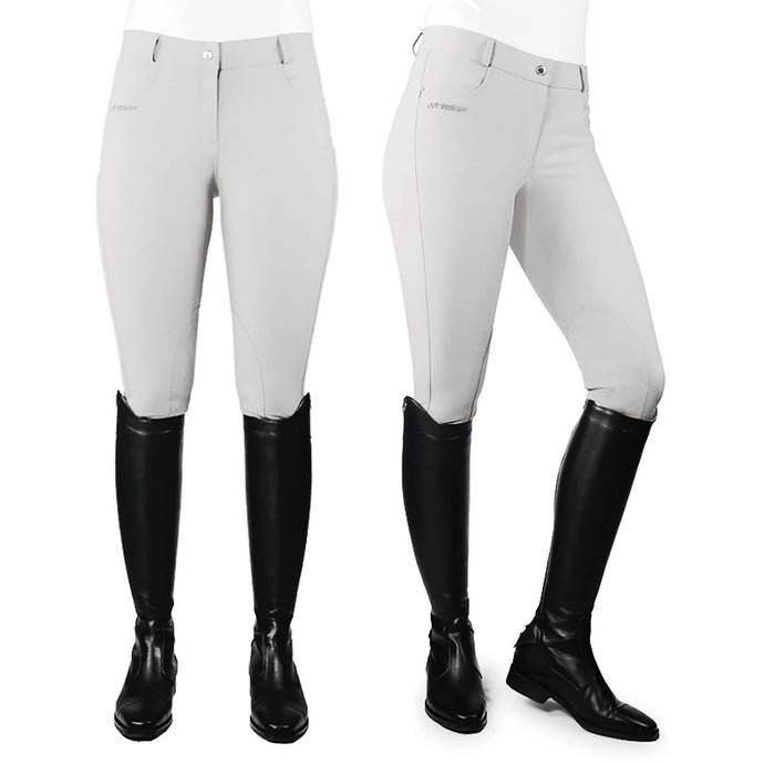 Whitaker B074 V Horbury Classic Ladies Riding Breeches White - Ashurst Equestrian & Country