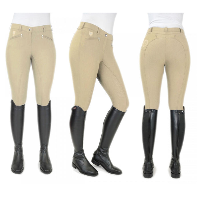 Whitaker B167 Lyon Performance Breeches Beige - Ashurst Equestrian & Country