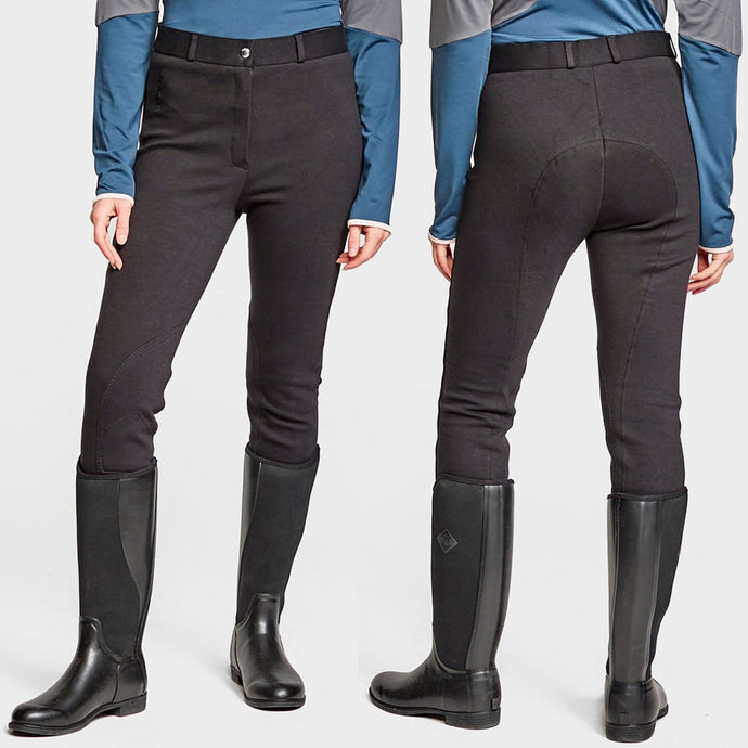 Whitaker B192 Pateley Ladies Jodhpurs Black - Ashurst Equestrian & Country