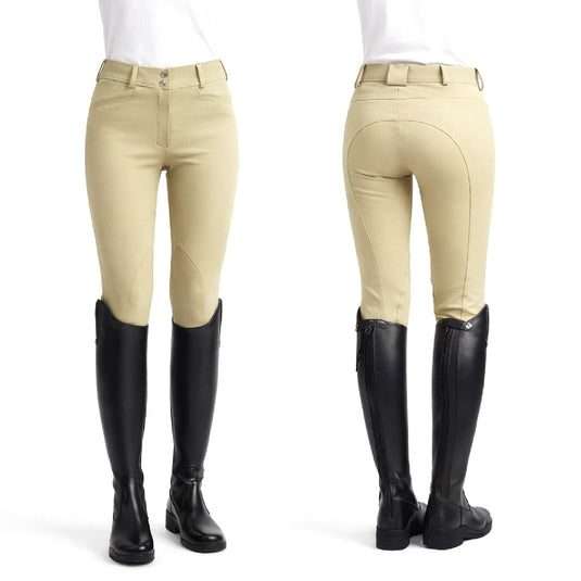 Whitaker B238 K Hemsworth Young Rider Breeches Beige - Ashurst Equestrian & Country