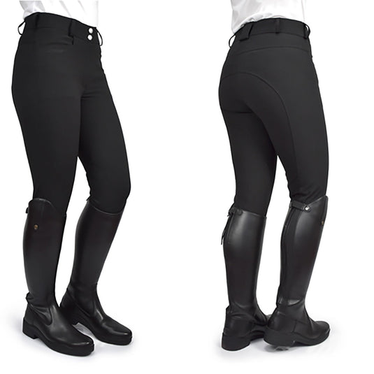 Whitaker B238 L Hemsworth Ladies Breeches Black - Ashurst Equestrian & Country