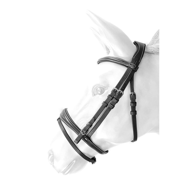 Load image into Gallery viewer, Whitaker Br100 Venice Bridle C/W Reins Black - Ashurst Equestrian &amp; Country
