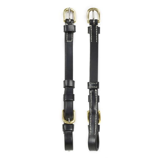 Whitaker Cp101 Buckle Cheek Pieces Black - Ashurst Equestrian & Country