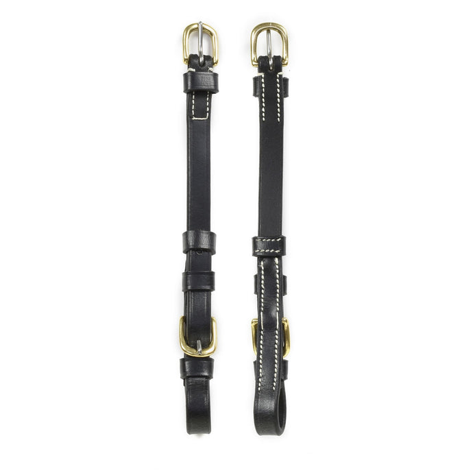 Whitaker Cp101 Buckle Cheek Pieces Black - Ashurst Equestrian & Country