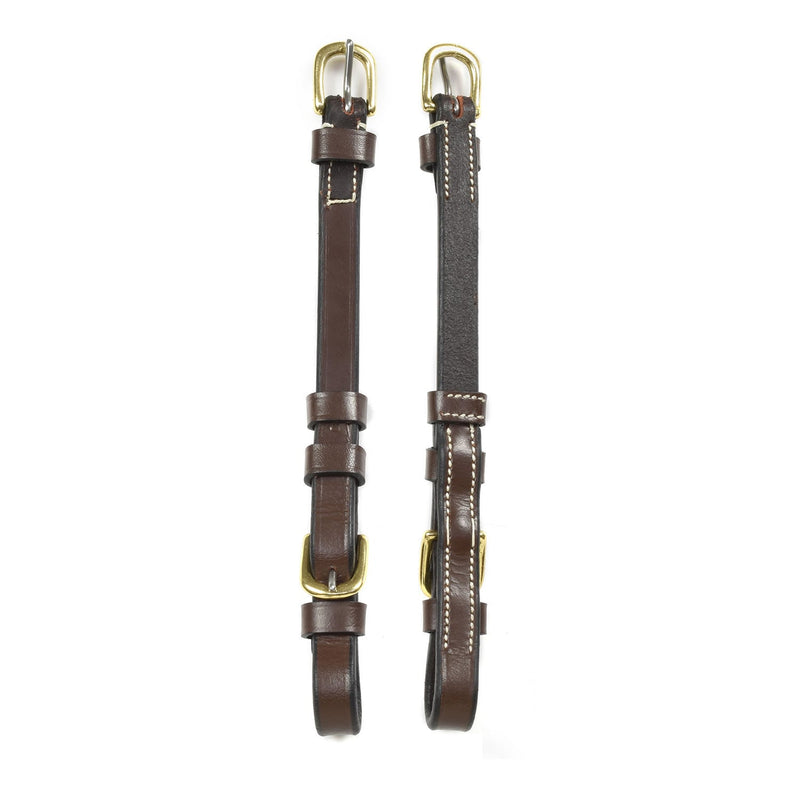 Load image into Gallery viewer, Whitaker Cp101 Buckle Cheek Pieces Havana - Ashurst Equestrian &amp; Country
