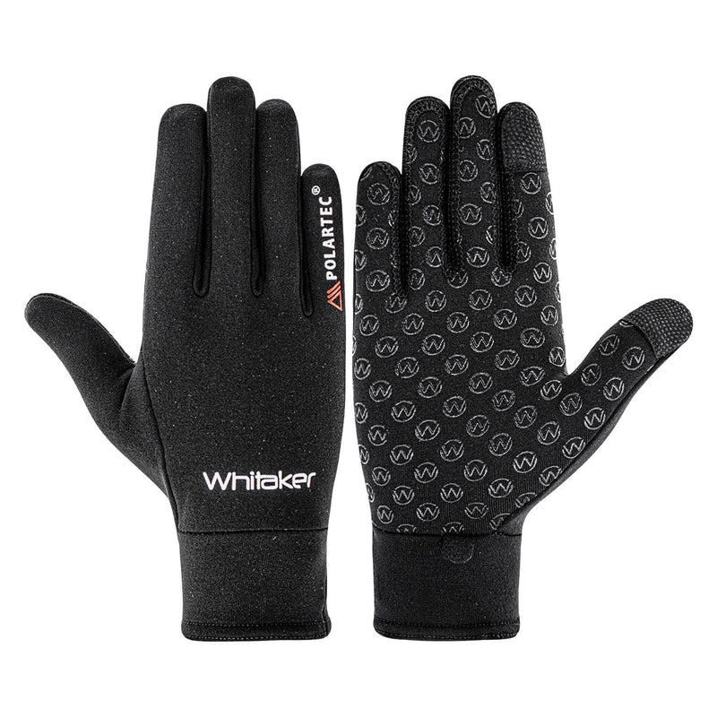 Load image into Gallery viewer, Whitaker G039 Wingate Fleece Gloves Black - Ashurst Equestrian &amp; Country
