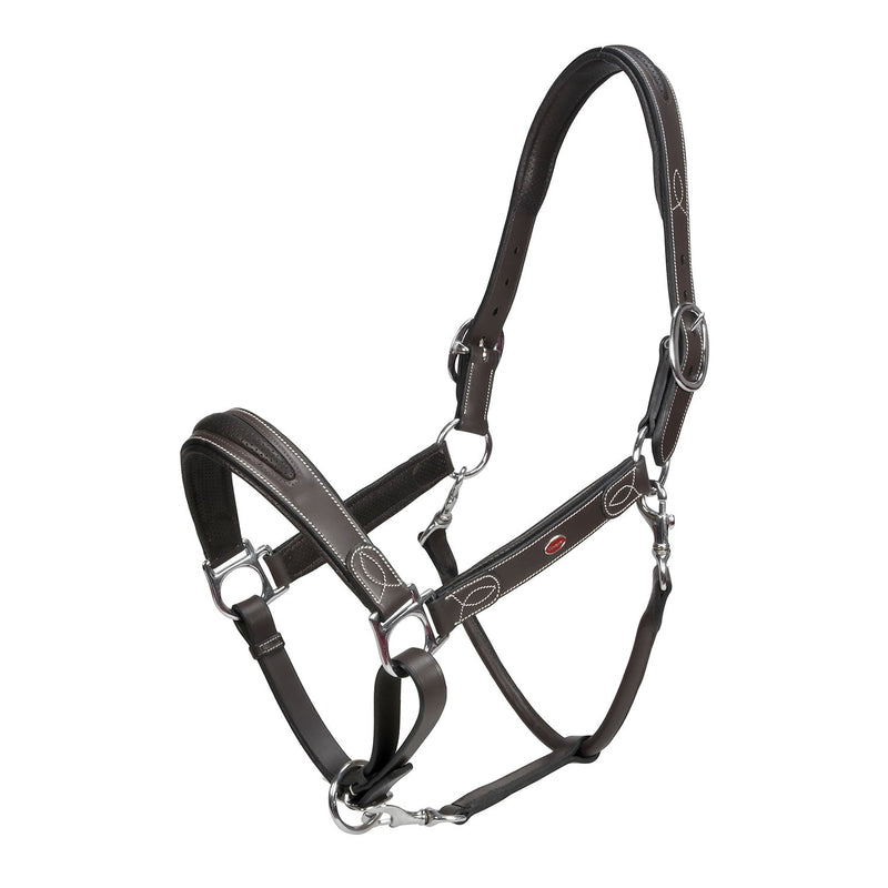 Load image into Gallery viewer, Whitaker Hc070 Chicago Leather Headcollar Light Havana - Ashurst Equestrian &amp; Country
