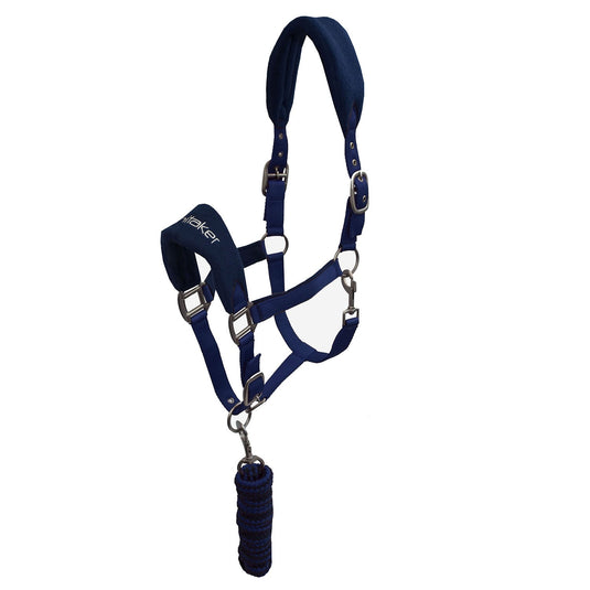 Whitaker Hc160 Club Headcollar & Leadrope Set Navy - Ashurst Equestrian & Country