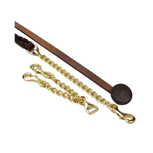 Whitaker Lcl Leather Show Lead - Ashurst Equestrian & Country