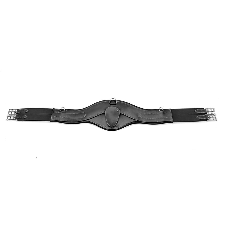 Load image into Gallery viewer, Whitaker Lw021 Classic Leather Pressure Girth Black - Ashurst Equestrian &amp; Country

