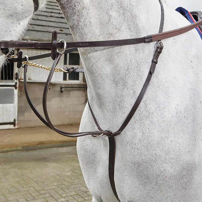 Whitaker Lynton Running Martingale Havana - Ashurst Equestrian & Country