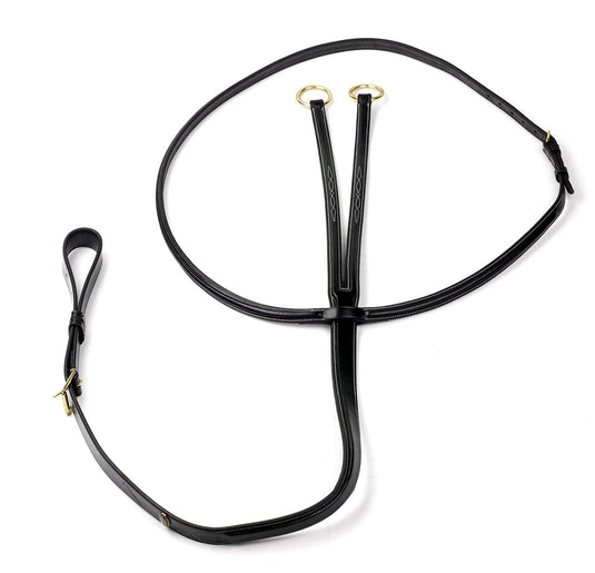 Whitaker Ma052 Valencia Luxury Martingale Black - Ashurst Equestrian & Country