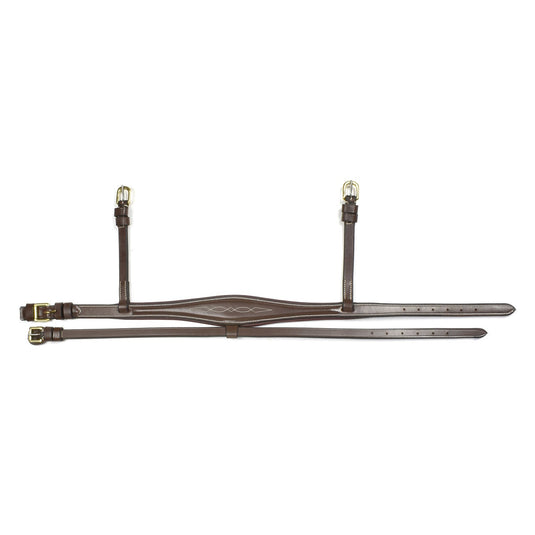 Whitaker Nb100 Flash Noseband Havana - Ashurst Equestrian & Country