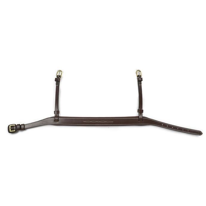 Whitaker Nb102 Flat Snaffle Noseband Havana - Ashurst Equestrian & Country