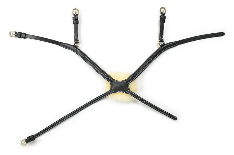 Load image into Gallery viewer, Whitaker Nb104 Mexican Noseband Black - Ashurst Equestrian &amp; Country
