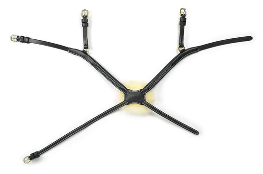 Whitaker Nb104 Mexican Noseband Black - Ashurst Equestrian & Country